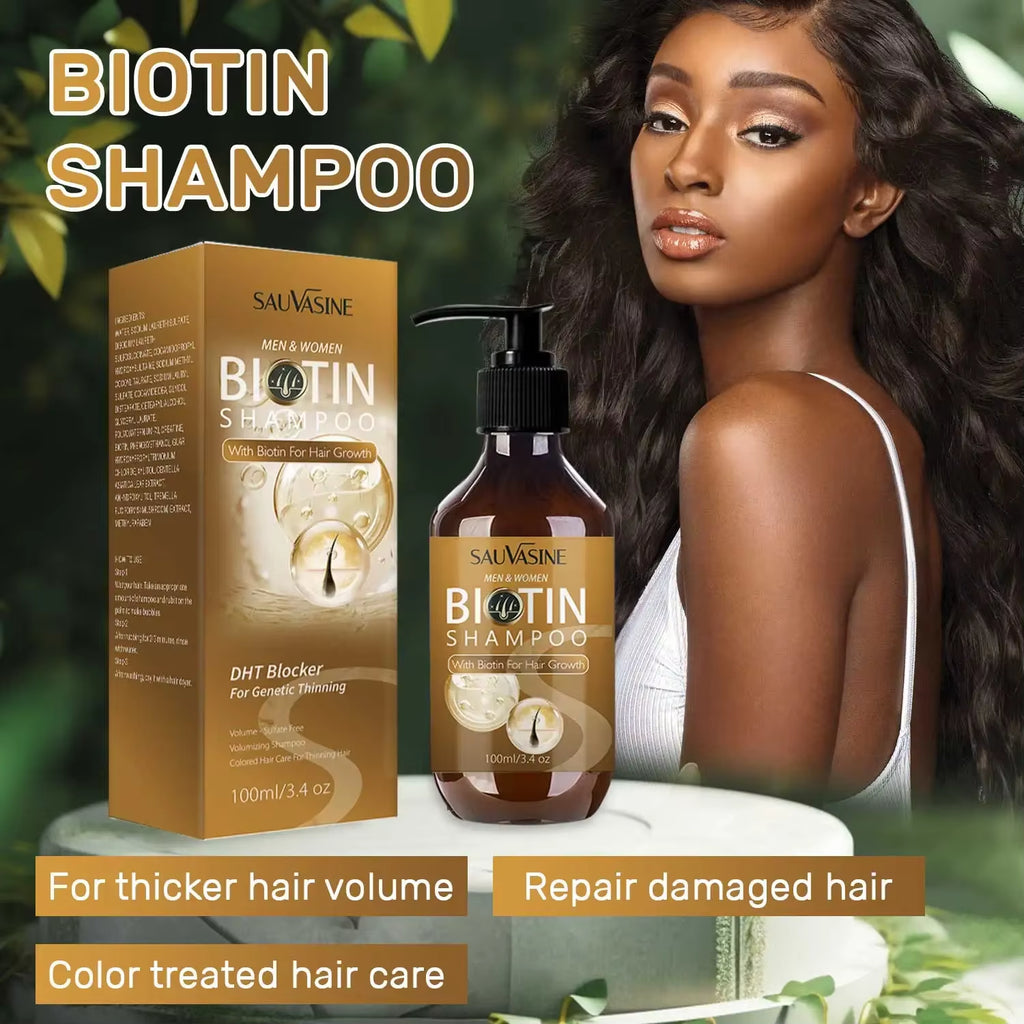 Biotin Shampoo and Conditioner Set for Hair Growth and Thinning Hair Thickening Formula for Hair Loss Treatment for Men Women