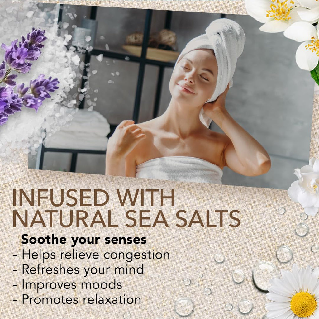 Shower Steamers Aromatherapy - Birthday Gifts for Women and Men - Shower Bombs Aromatherapy, Spa Day Essentials, Relaxation Spa Gifts - Self Care Stocking Stuffers (Lavender 8 Count)