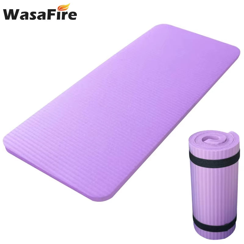 Thick Yoga Mat Yoga Knee Pad Cushion Anti-Skid Sports Fitness EVA Comfort Foam Mat for Exercise Yoga and Pilates Gymnastics Mat