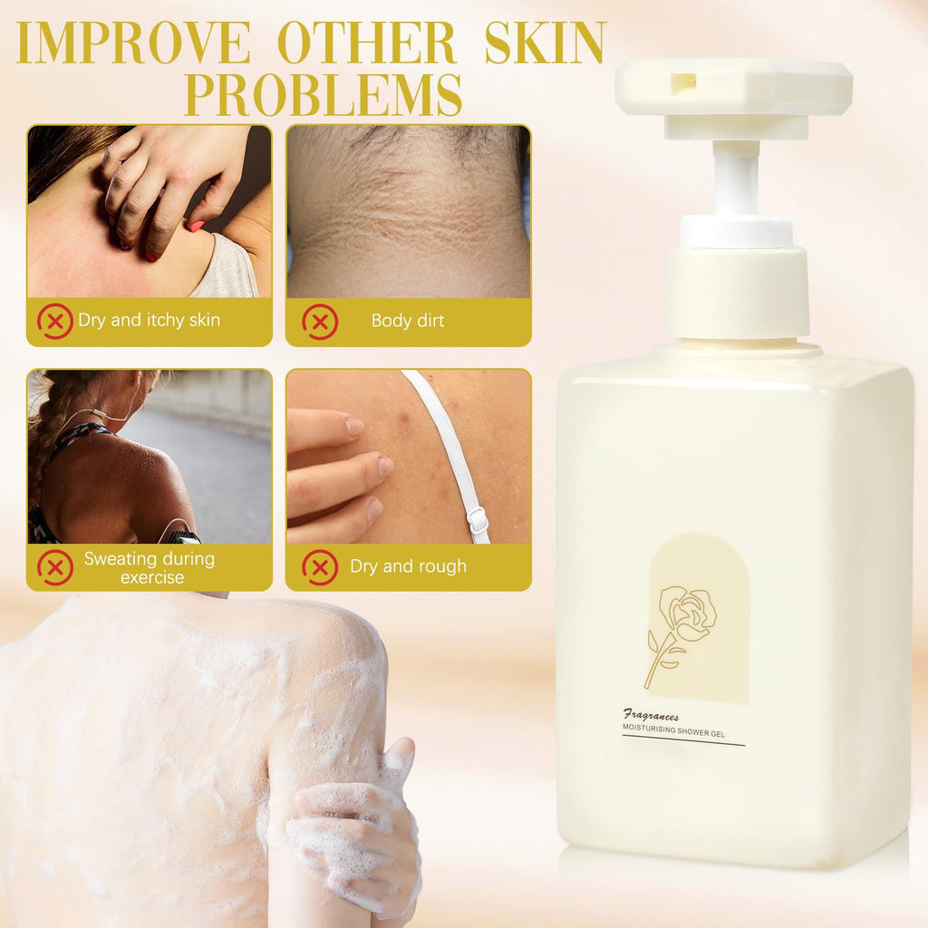 Sanyequeen Perfumed Moisturizing Body Wash, Korean Fragrant Moisturizing Body Wash, Fragrant Shower Gel (300ML)