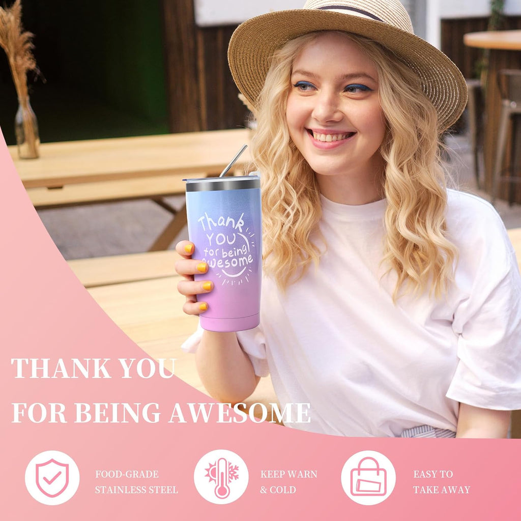 Birthday Gifts for Women, Thank You for Women Mothers Day Gifts for Mom Wife Sister Girlfriend Her -Pink Rose Spa Gift Basket Set