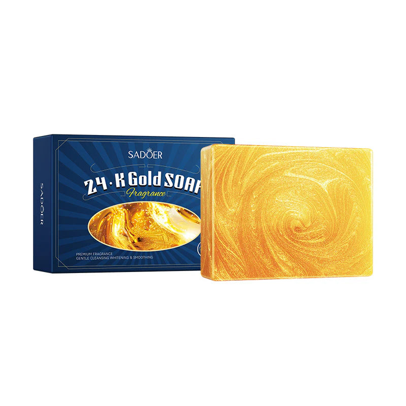 24K Golden Handcrafted Aromatherapy Bar Ideal for Full Body Wash