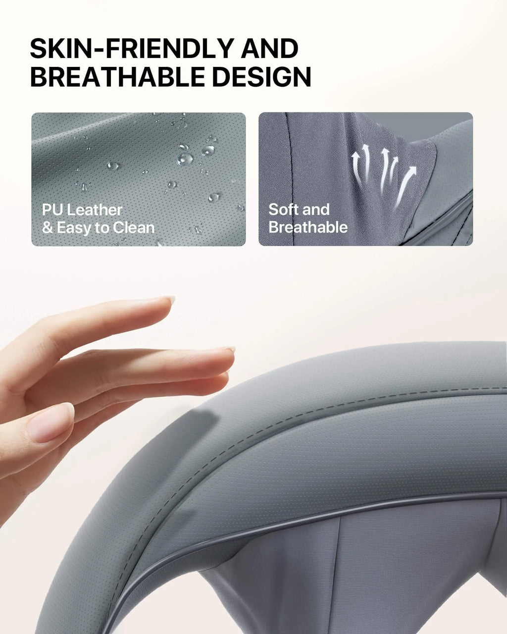 Shiatsu Neck Back Shoulder Massager with Heat, Rechargeable Shiatsu 3D Cordless Neck Heat Massager, Home, Car, and Office Use