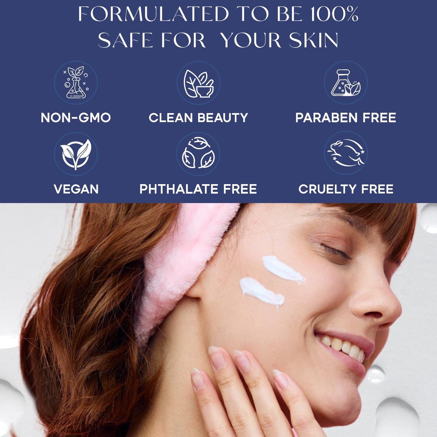 Hyaluronic & Collagen Face Moisturizer – Deep Hydration & Firming Night Cream for Dry or Dull Skin – Dermatologist Tested, anti Aging, Korean Skin Care, Vegan, Clean Beauty – 1.69 Fl Oz