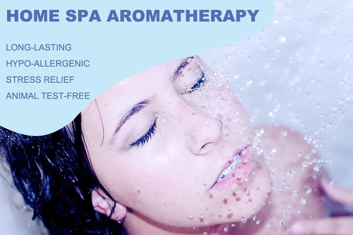 Shower Aromatherapy Steamers -  6 PCS Aromatherapy Shower Steamers Birthday Gifts for Women Shower Bombs Aromatherapy Self Care Nice Gifts for Dad with Essential Oils, Relaxation Home SPA