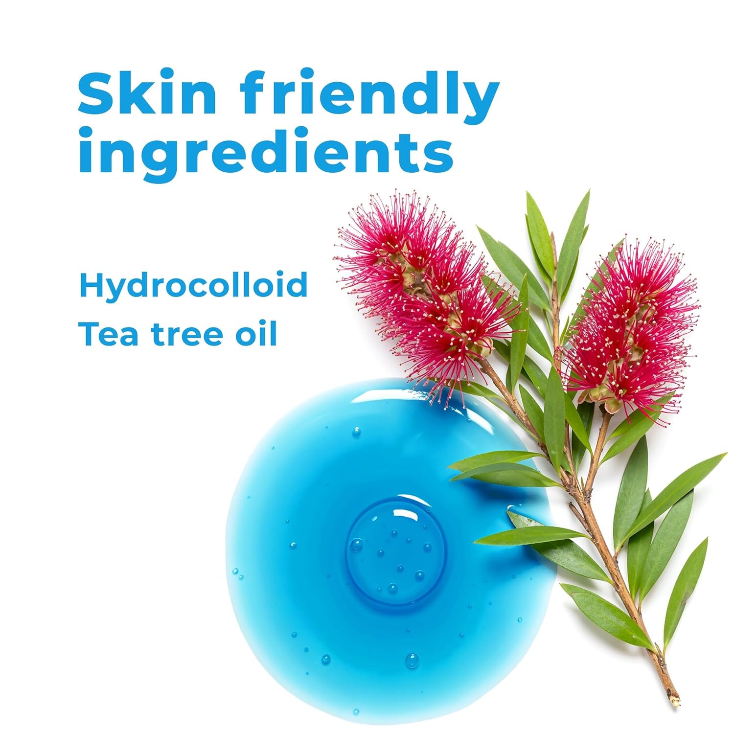 Pimple Patches for Face (240 Patches), Hydrocolloid Acne Patches with Tea Tree Oil, Pimple Stickers - Acne Pimple Patches for Face - Zit Patches