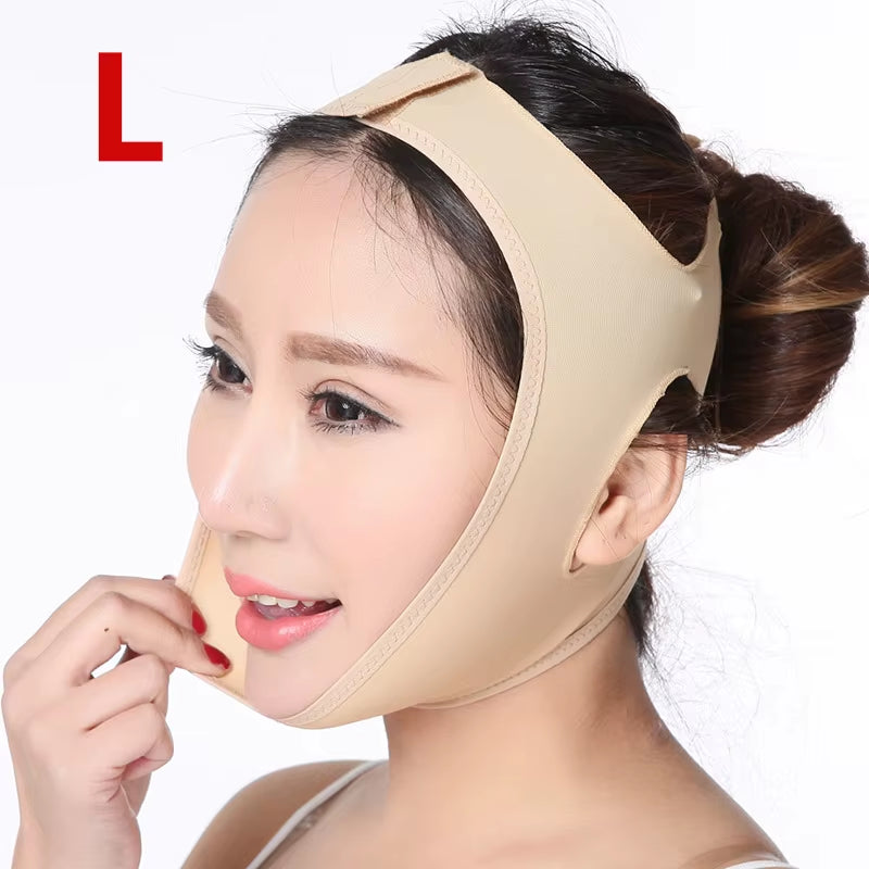 V Shape Mask Face Slim Chin Check Neck Lift Peel-Off Mask Facial Thin Face Slimming Bandage anti Wrinkle Mask Face Care Tools