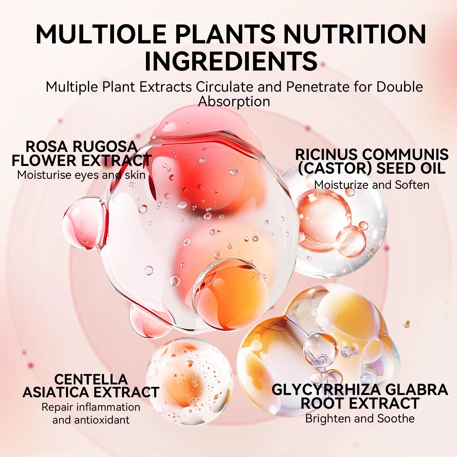 Rose Eye Mask Eye Patches 60 Pcs Puffy Eyes Dark Circles Reduce Wrinkles and Fine Lines Undereye