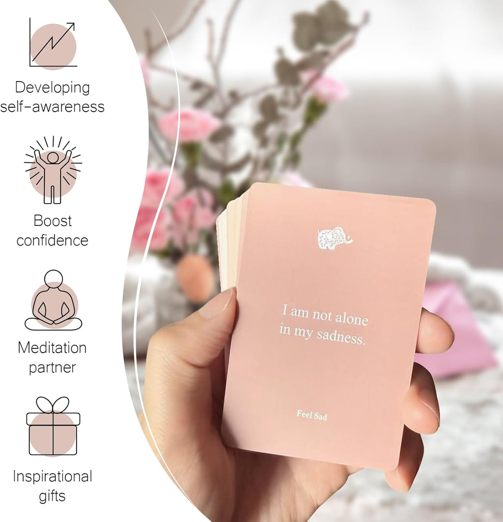 Affirmation Cards for Women, 120 Positive Affirmation Cards (6 Themes), Daily Affirmations for Inspiration, Mindfulness & Self Care, Uplifting Gift for Women