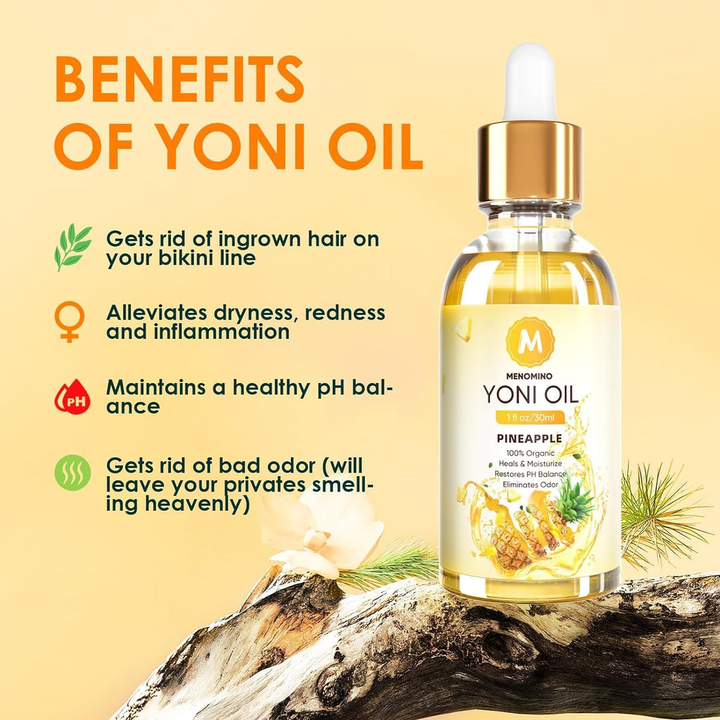 3 Pack Yoni Oil Feminine Oil for Women Ph Balance - Feminine Deodorant - Vaginal