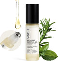 Anchoring Essential Oil Roll-On for Focus, Energy & Stress Relief - Awaken Senses with Pure Peppermint, Eucalyptus, Lemon & Rosemary Essential Oil Blend | Amplify Mood and Mental Clarity - 10ml
