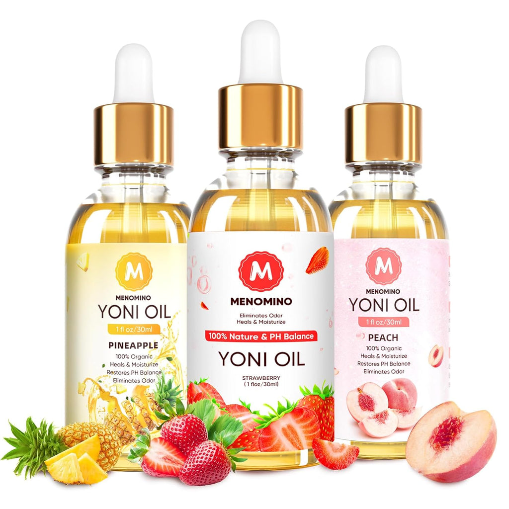 3 Pack Yoni Oil Feminine Oil for Women Ph Balance - Feminine Deodorant - Vaginal