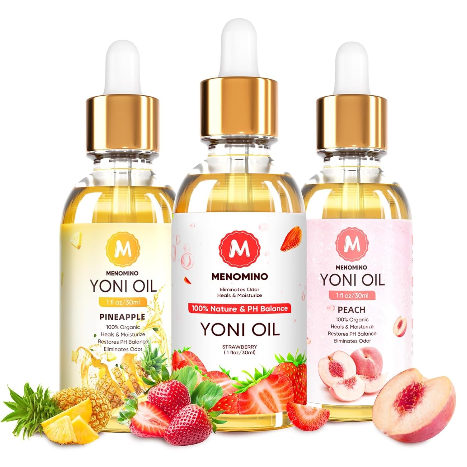3 Pack Yoni Oil Feminine Oil for Women Ph Balance - Feminine Deodorant - Vaginal