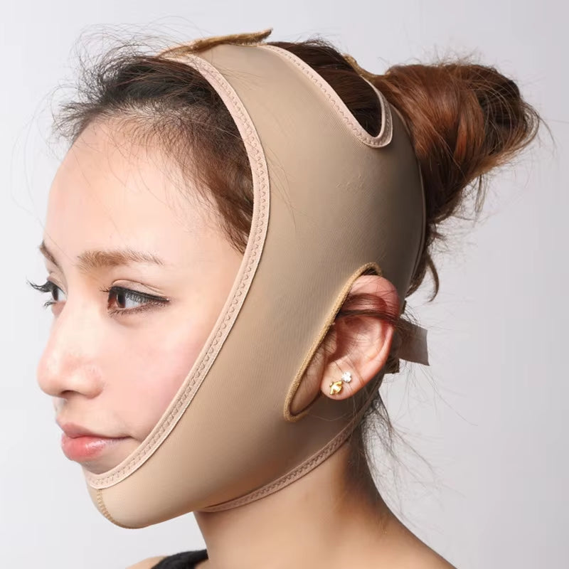 V Shape Mask Face Slim Chin Check Neck Lift Peel-Off Mask Facial Thin Face Slimming Bandage anti Wrinkle Mask Face Care Tools