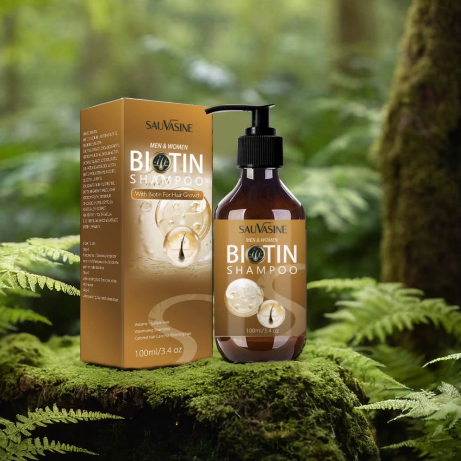 Biotin Shampoo and Conditioner Set for Hair Growth and Thinning Hair Thickening Formula for Hair Loss Treatment for Men Women