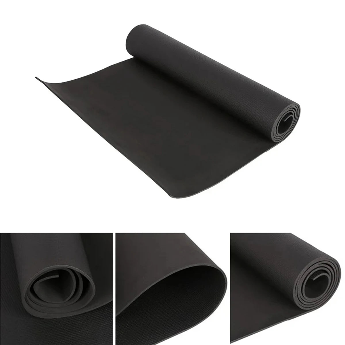 4MM Thick EVA Yoga Mats Anti-Slip Sport Fitness Mat Blanket for Exercise Yoga Pilate Gymnastics Mat Fitness Equipment Floor Work