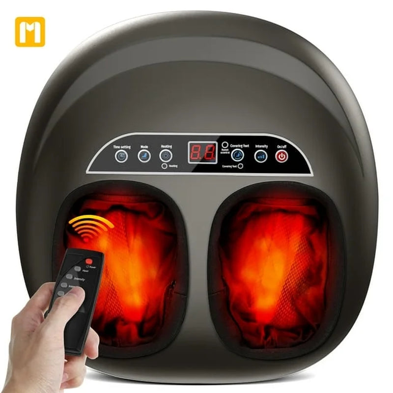 Shiatsu Foot Massager, Foot Spa for Comfort and Relief, Big, Gift, Black