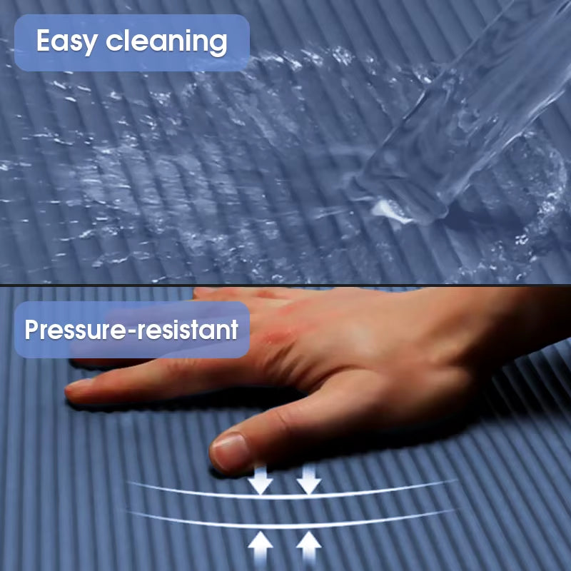 Thick Yoga Mat Yoga Knee Pad Cushion Anti-Skid Sports Fitness EVA Comfort Foam Mat for Exercise Yoga and Pilates Gymnastics Mat