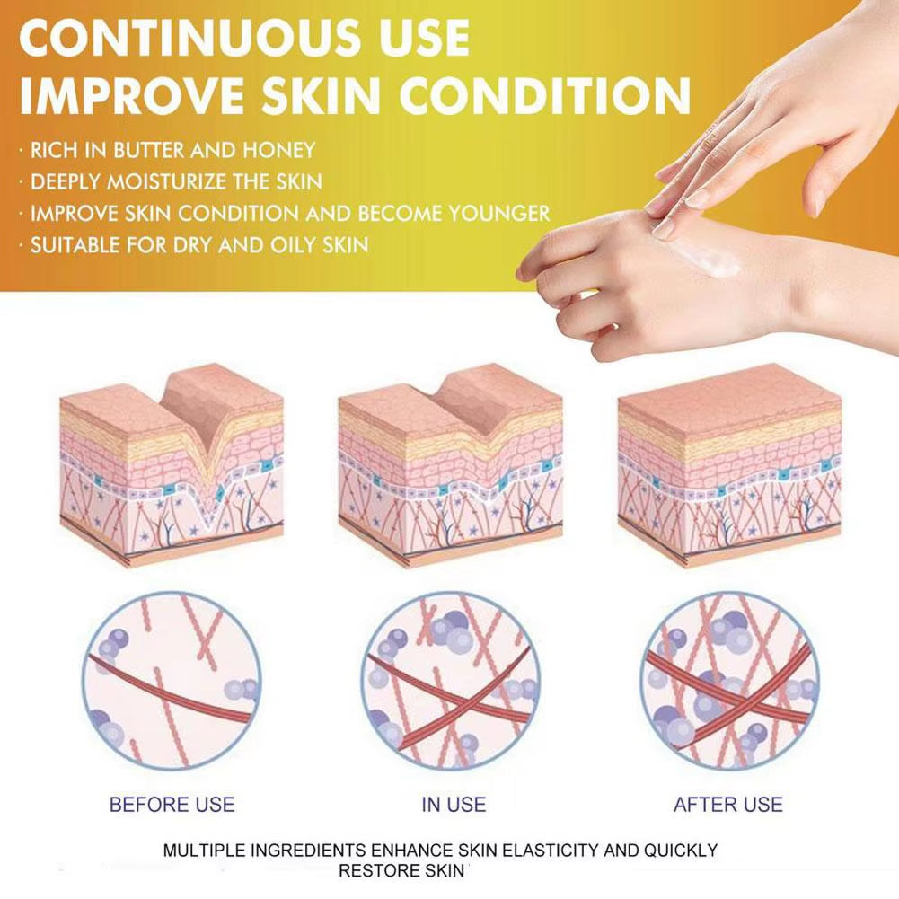 120G Whipped Beef Tallow and Honey Balm Beef Tallow Face Moisturizer Face & Body Skin Care Grass Fed Grass Finished Face Cream