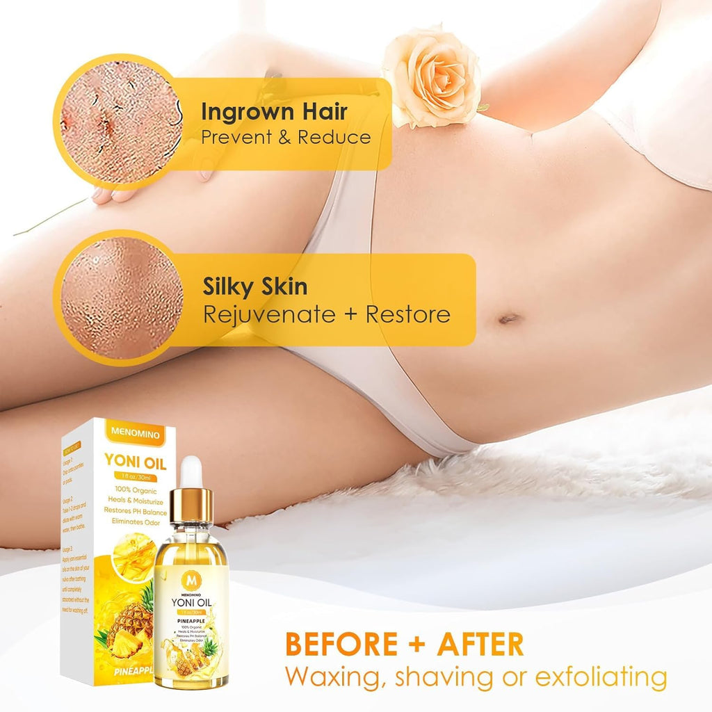 3 Pack Yoni Oil Feminine Oil for Women Ph Balance - Feminine Deodorant - Vaginal