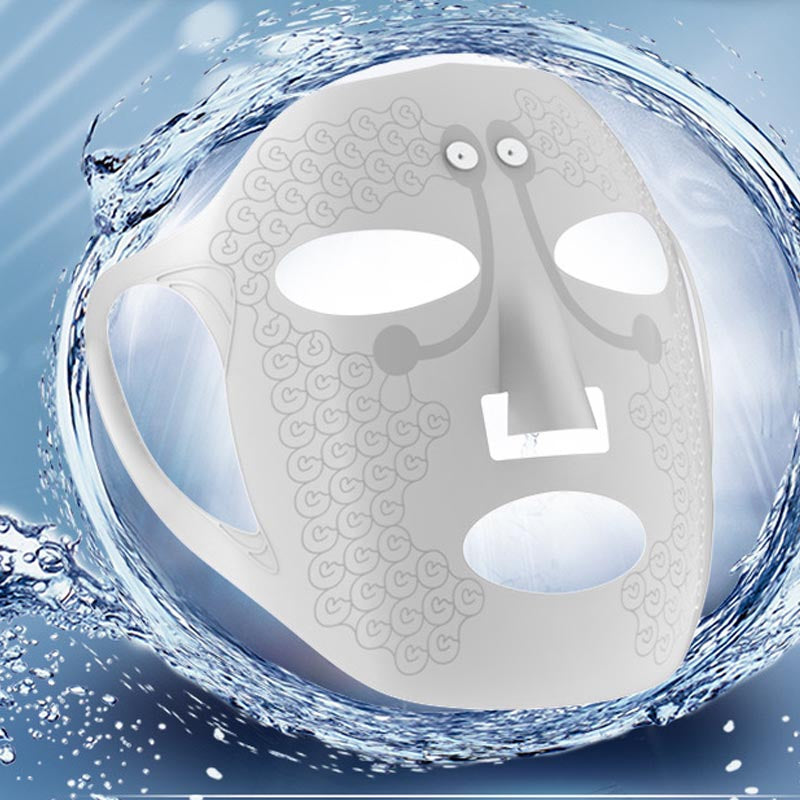 Electric Facial Massage Mask Face Massager Skin Tightening Moisturizes Anti-Wrinkle Reduces Wrinkles Beauty Device Skincare