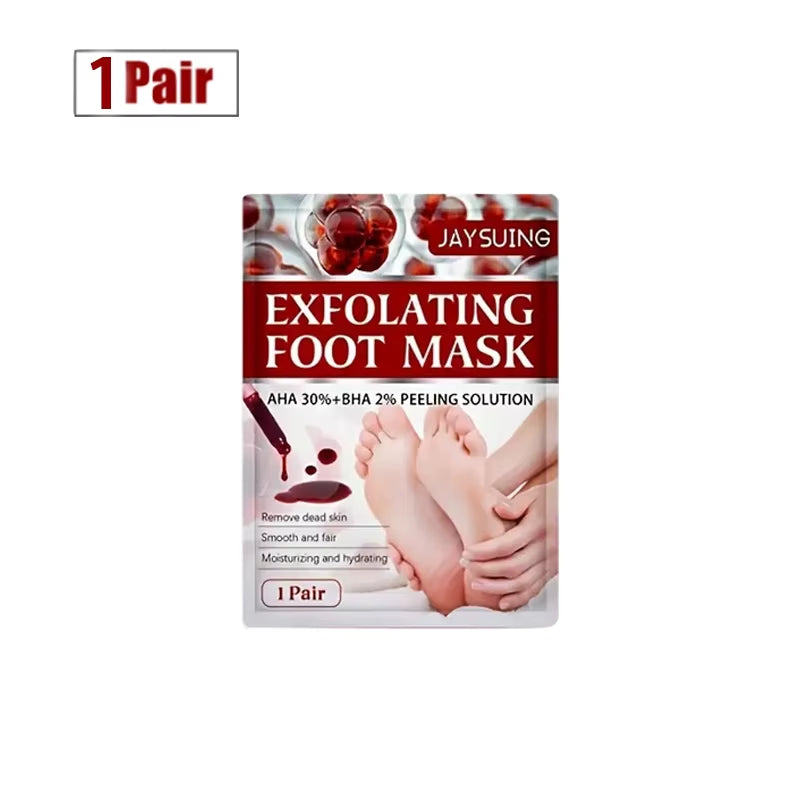 Exfoliating Foot Mask Spa Socks Feet Peeling Mask Remove Dry Dead Cracked Moisturizing Foot Mask Improve Rough Foot Care Tools