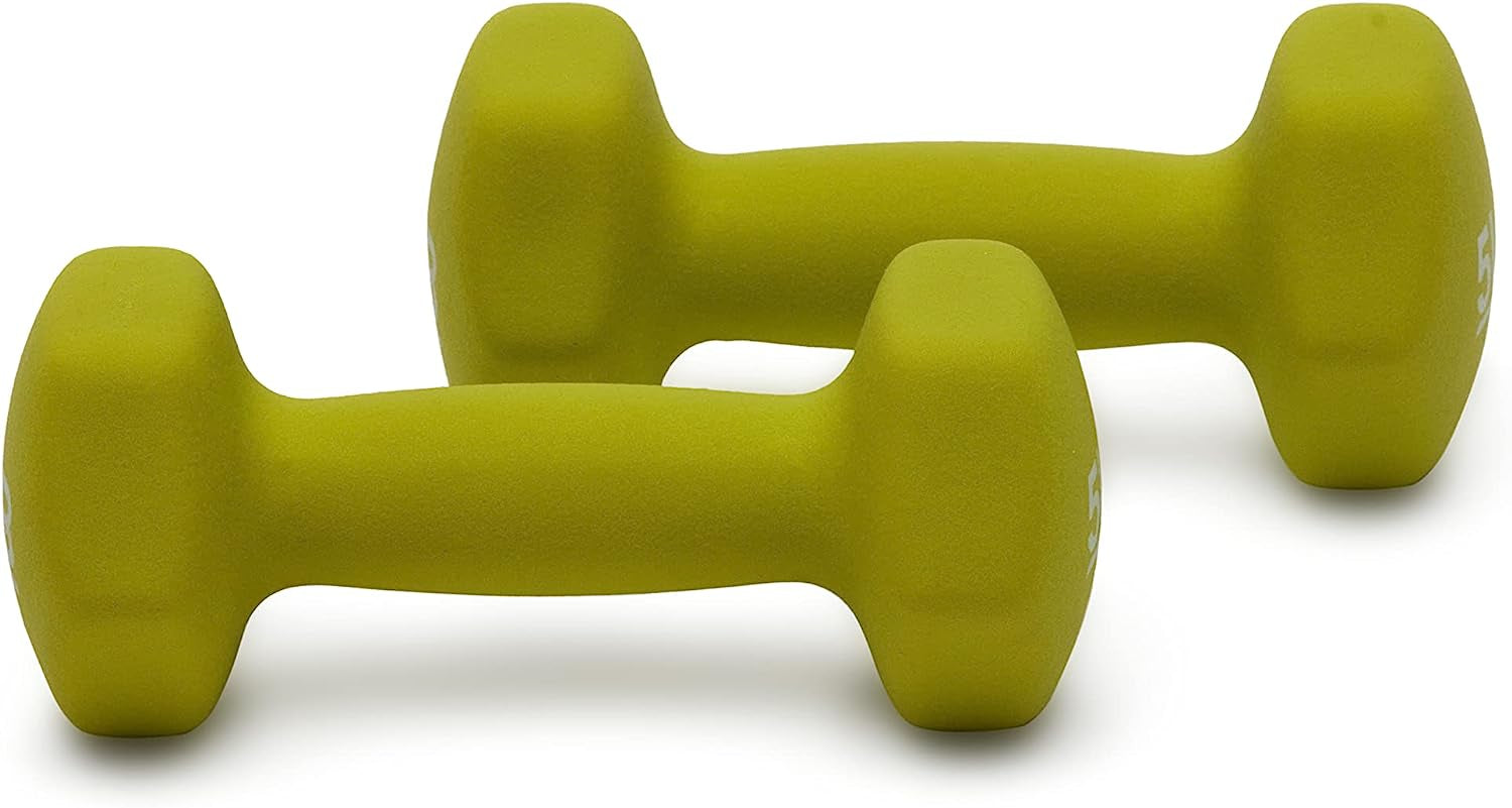 Neoprene Dumbbell Hand Weights for Exercise and Muscle Toning