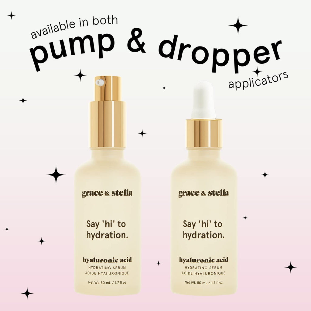 Award Winning Hyaluronic Acid Serum (50Ml/1.7 Fl Oz) Hydrating Hyaluronic Acid Serum for Face - Acido Hialuronico for Women - Remove Fine Lines, Wrinkles, anti Aging - Vegan Skincare