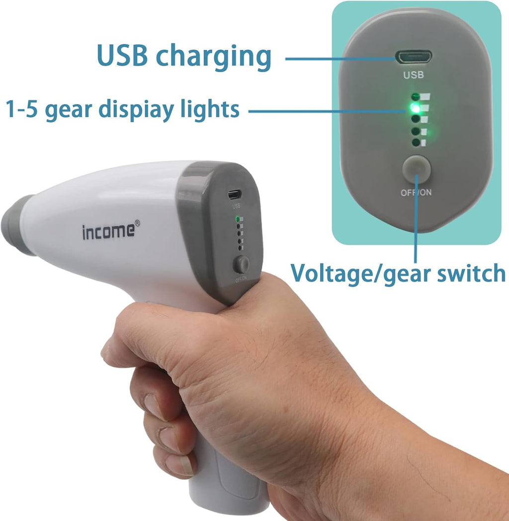 Electric Cupping Therapy Set, Portable Chinese Cupping Therapy Machine with Pump, Electric Body Massage Scraping Care Device Kit with 4 Vacuum Suction Cups for Homeuse