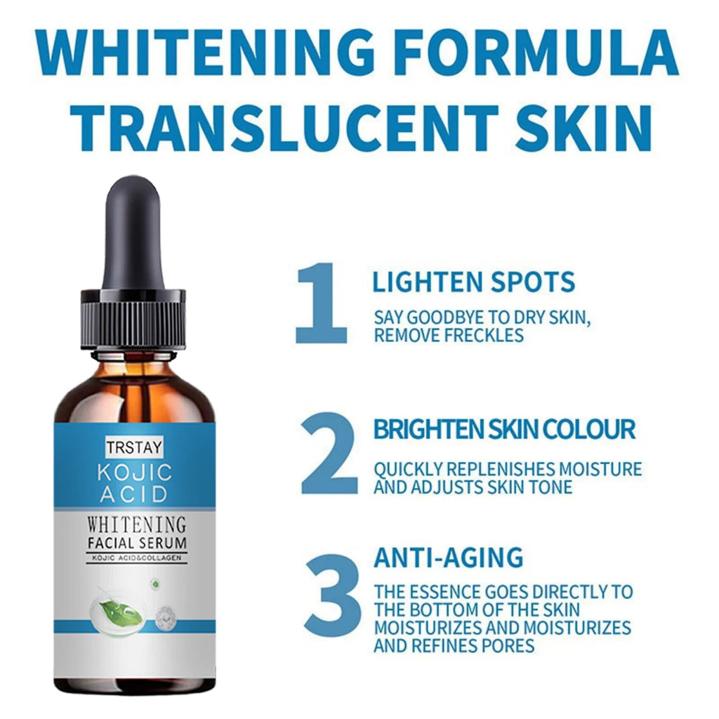 Skin Lightening Serum Strong Shades Dark Skin anti Age .Extreme Whitening Cream for DARK Skin Face Skin Care Products