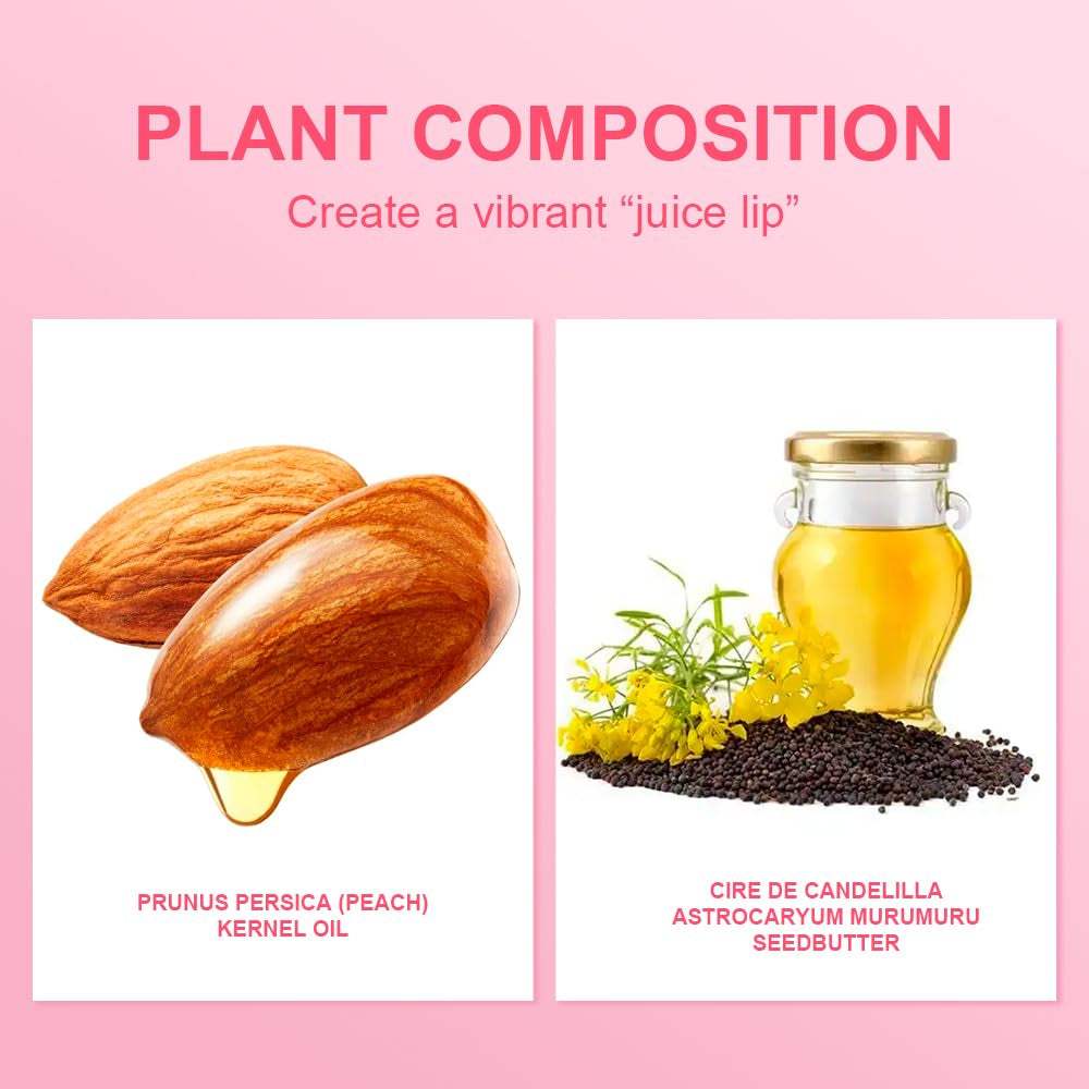 Lip Glowy Balm, Plumping Lip Gloss, Moisturizing Lip Balm, Lip Gloss, Lip Sleeping Mask, Lip Mask, Lip Glow Oil, Long Lasting Repairing Lightening Lip Lines (Grape)