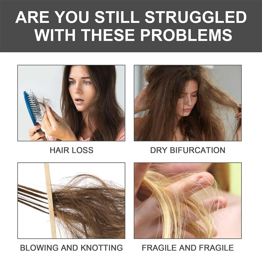 Onion Biotin and Rosemary Shampoo and Treatment Set, Thicker and Longer Hair, for Soft Hair & Shine,Silicone Shampoo and Treatment for All Hair Types Conditioner Hair Care(248Ml *2)