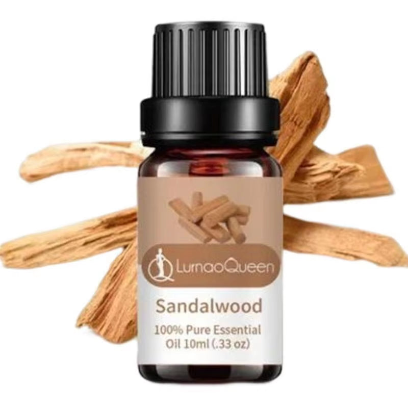 Organic Essential Oil Aromatherapy Essential Oils Bergamot Sandalwood Lemongrass Peppermint Essential Oil for Diffusers Sleep