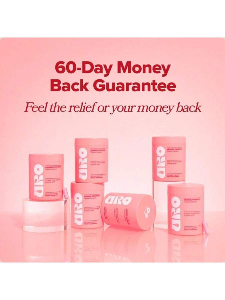 URO Probiotics for Women PH Balance Women'S Private Intimate Health Supplement, Vaginal Flora, Prebiotics, Lactobacillus Blend